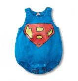 macacão para bebês superman (superbebê)